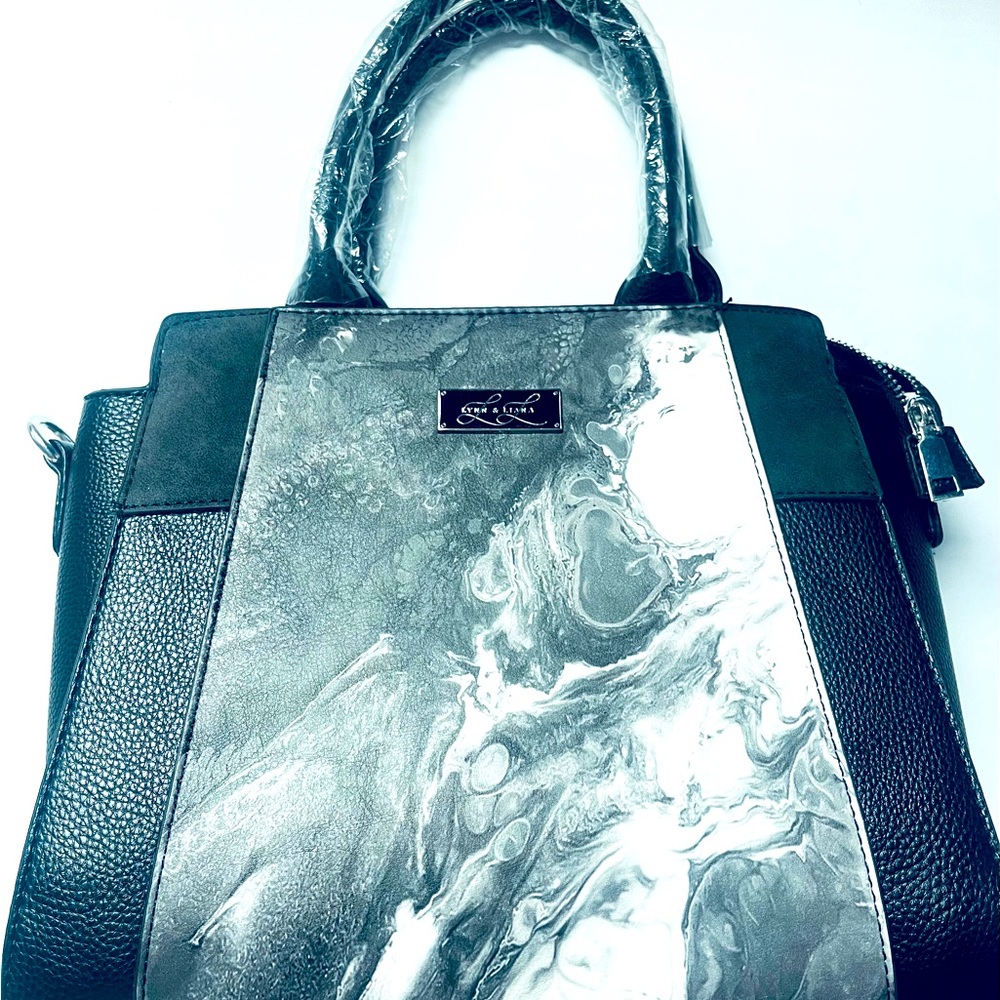 NWT Lynn & Liana VEGAN Leather Bag